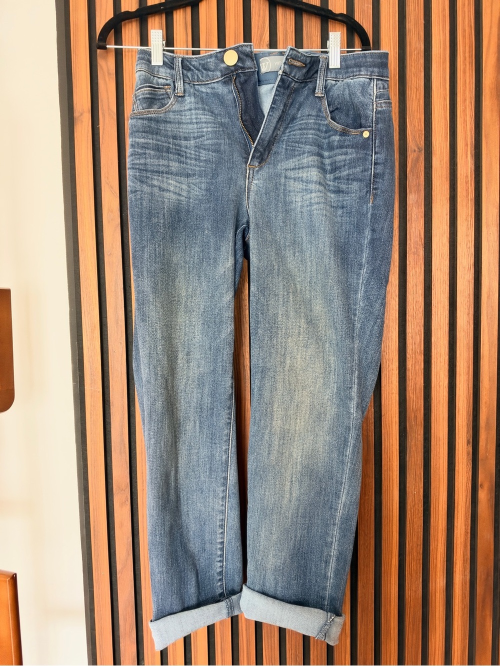 Wit & Wisdom Faded Blue Relaxed Women’s Jeans